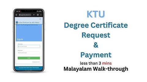 HOW TO APPLY DEGREE CERTIFICATE IN KTU ??? #ktubtech #ktustudents #kerala #students #certificate