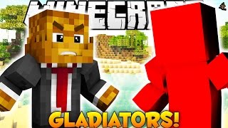 BRAND NEW Minecraft GLADIATORS TOURNAMENT Minigame | JeromeASF