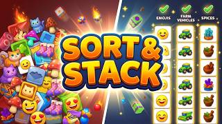 Category Stack Sort Game Gameplay Android Mobile