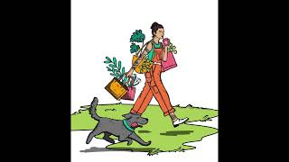 Shopping #shopping #dog #dogs #plants #plant #shop #lifeisbutadream #art #cute #flowermarket