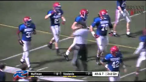 Stuart Jacobs of Vestavia returns a blocked field ...
