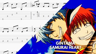 Gintama ED 17 Samurai Heart Fingerstyle Guitar Tabs