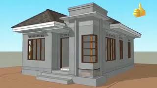 Referensi Desain rumah modern minimalis 6x9 dengan 3 kamar tidur || Mantab #Desainrumah #rumahmodern