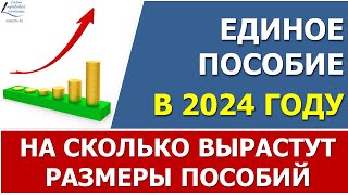 ⚡На сколько вырастут размеры ЕДИНОГО ПОСОБИЯ в 2024 году⚡