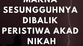 MAKNA SESUNGGUHNYA DI BALIK \