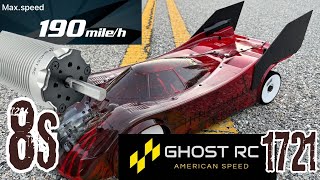 Ghost 1721 2400Kv Motor Available Now Hobao Vte2 190Mph 8S