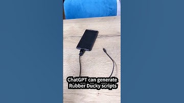 ChatGpt Generating Rubber Ducky Script||Subscribe For More Hacking Videos||#shorts #chatgpt #viral