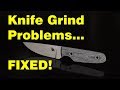 Knife Making:  Belt Grinding Problems...and How to Fix Them!