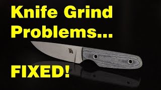 Knife Making:  Belt Grinding Problems...and How to Fix Them!