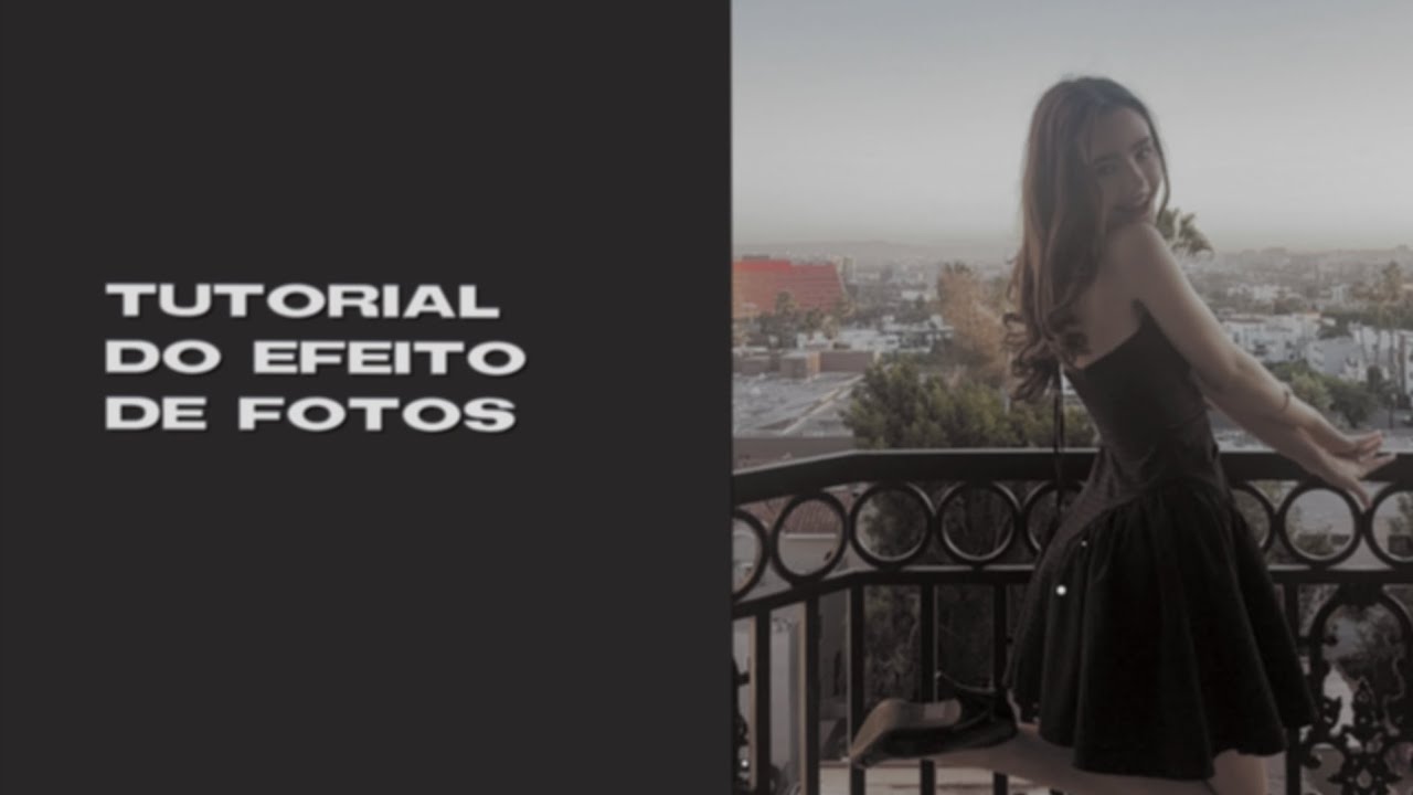 Tutorial do efeito de fotos alight motion 