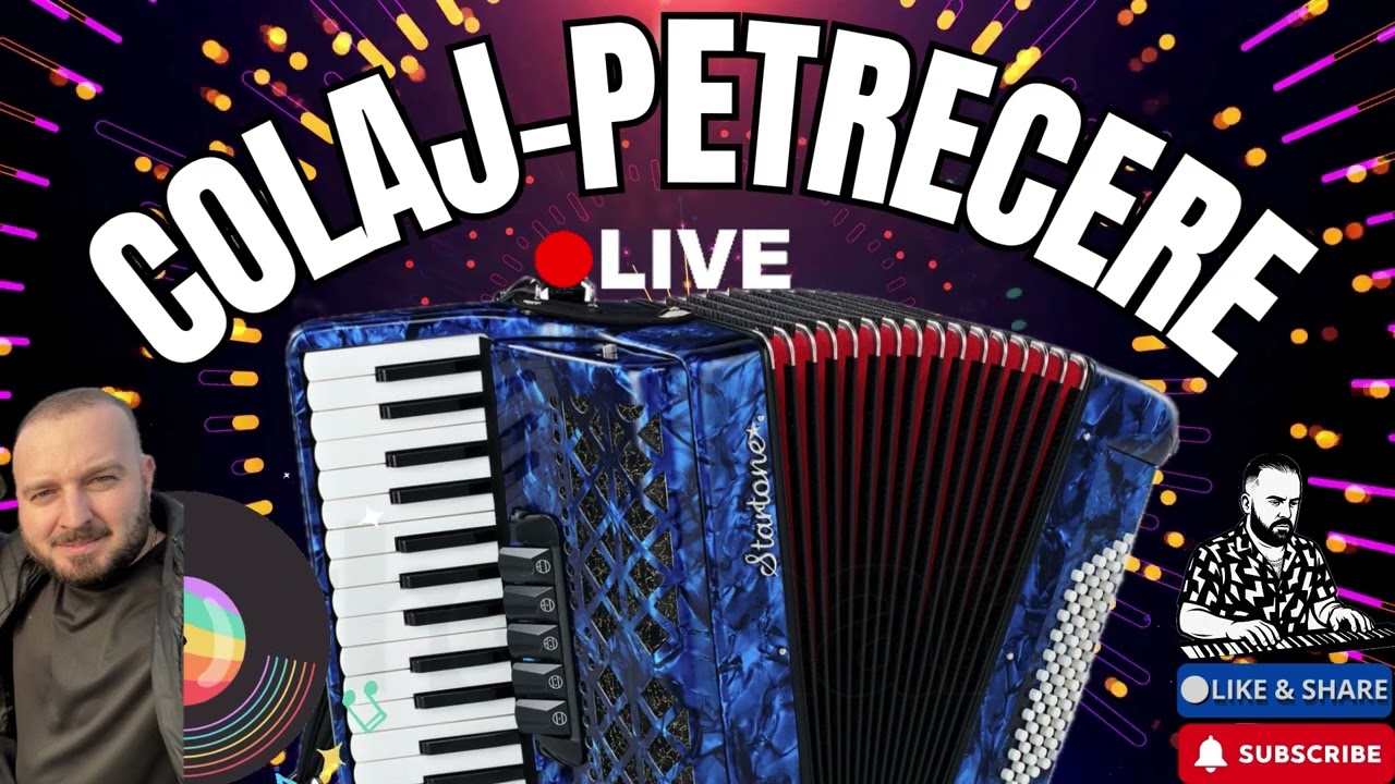 Colaj Sarbe 2025💥Muzica instrumental Populara Romaneasca💥Acordeon Live Sarbe si Hore de Joc