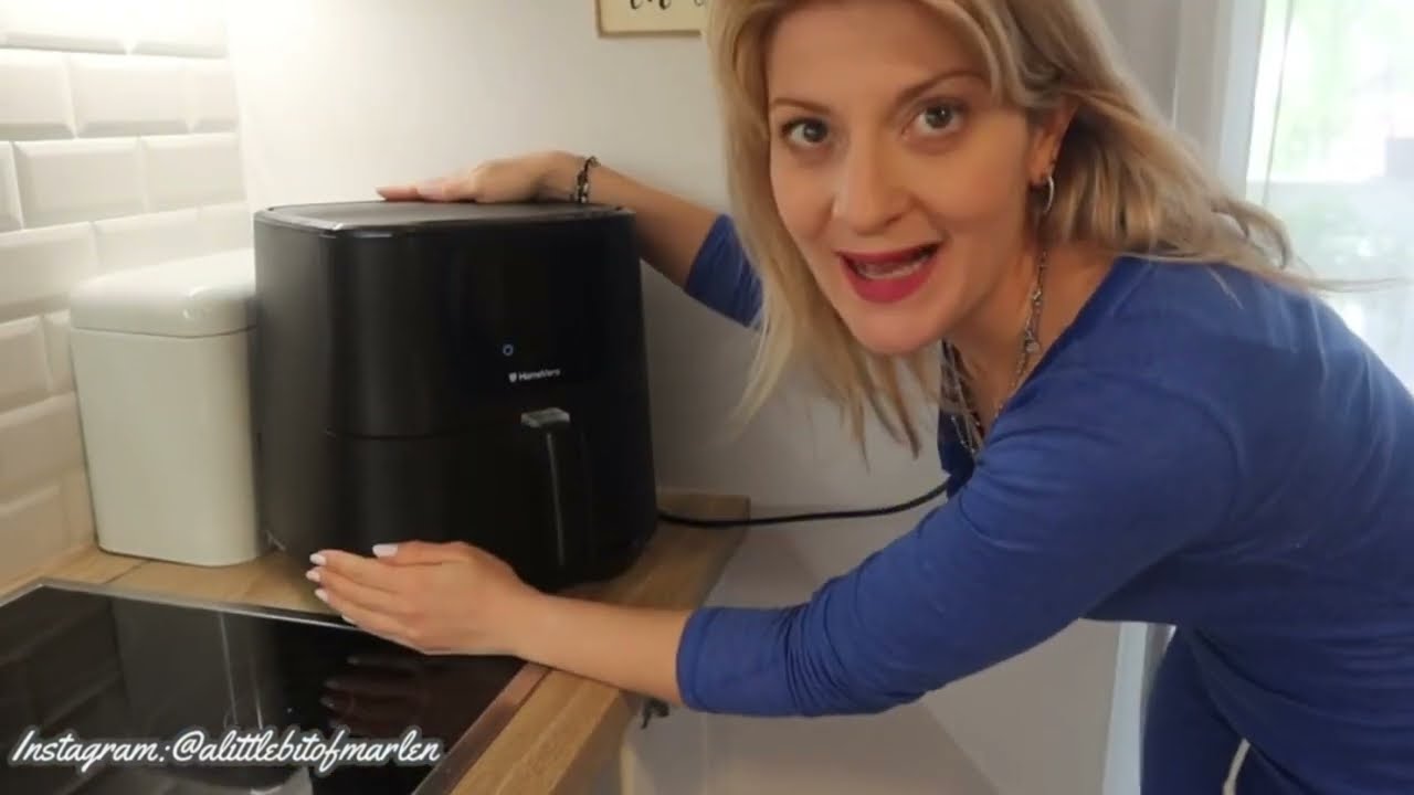 Η αγαπημένη @ALittleBitOfMarlen  φτιάχνει κοτόπουλο με πατάτες στην XXL Air Fryer, HomeVero