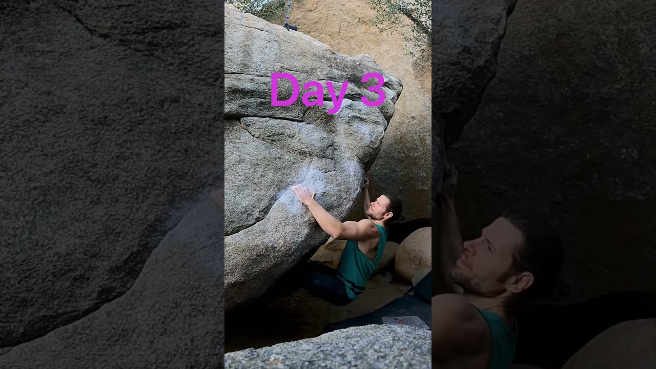 V5 Fake Eppulator Arete (Mt Woodson Bouldering)