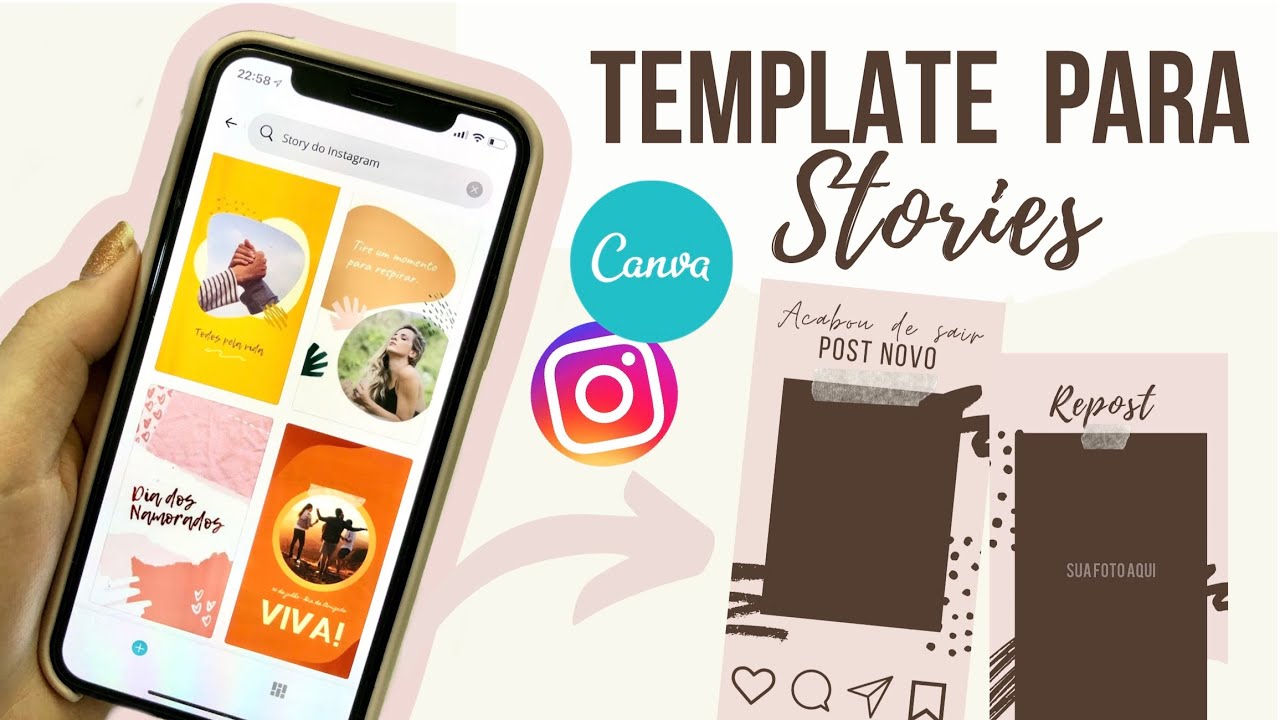 Como Fazer Templates Para O Instagram Stories Passo A Passo No Canva ...