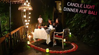 Ich habe ein CANDLE LIGHT DINNER mit einer Fremden￼ auf BALI | Vlog.￼