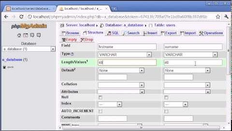 phpMyAdmin Part 3 Tutorial  in PHP- MYSQL by For Student Organization