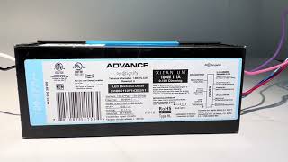XI100C110V143BSY1 – Advance LED Driver