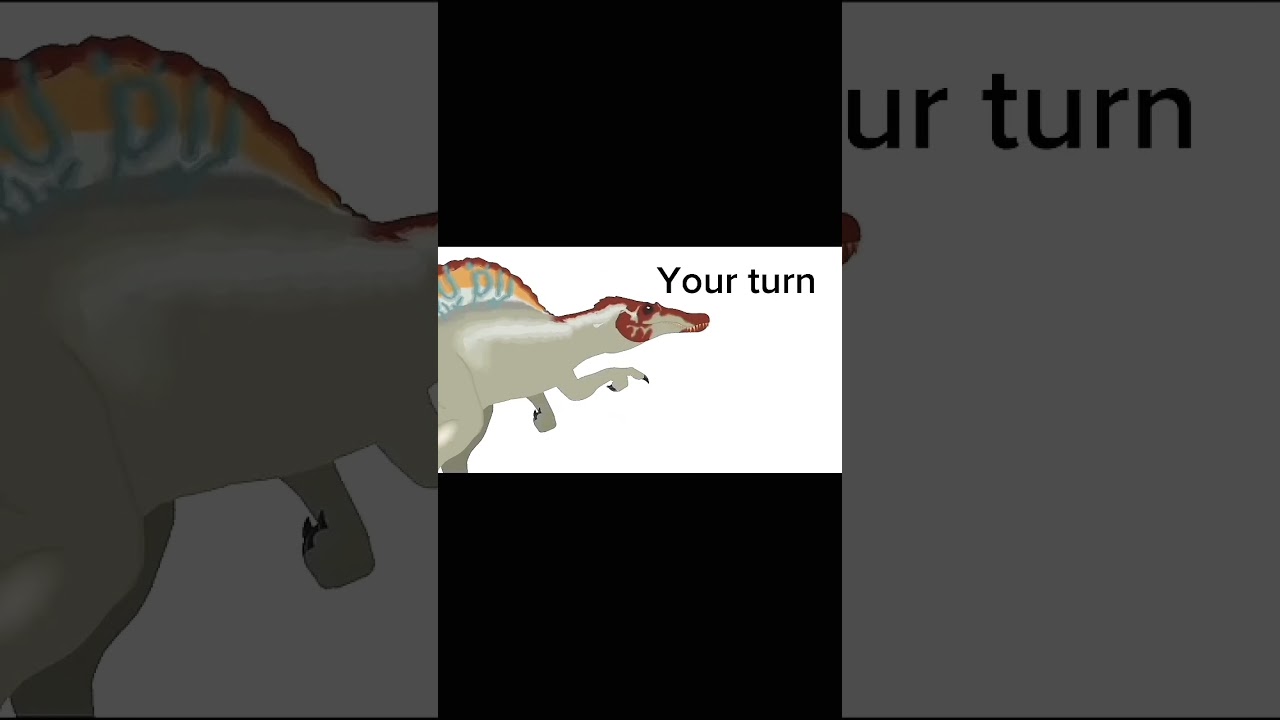 “The REAL sound of a Spinosaurus…💀 (animation)” 