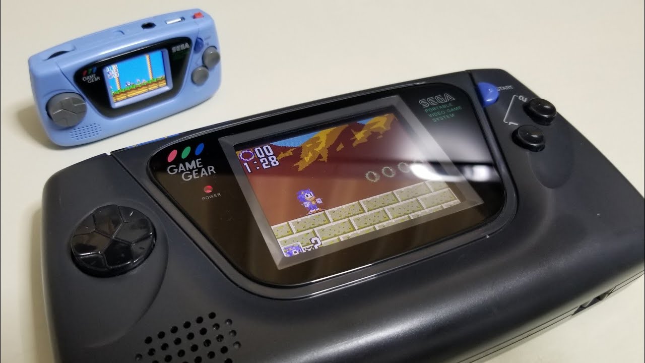 ゲームギアミクロが想像より小さかった Youtube