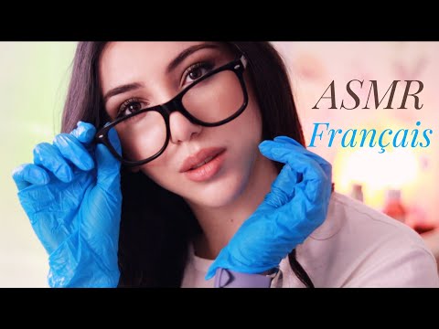 ASMR Face Treatment 👩🏻‍⚕️ Role Play Examen Médical - ASMR Français/French