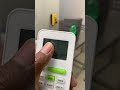 How to Use the Remote for the Armstrong cassettes ac #ac #shortsviral #towerac #viralvideo #actech