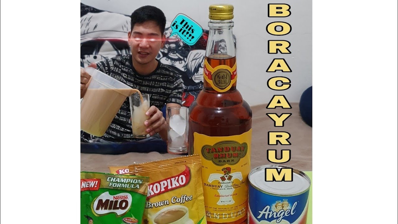 Boracay Rum!!! Filipino style. Murang drink mix at suwak sa ating