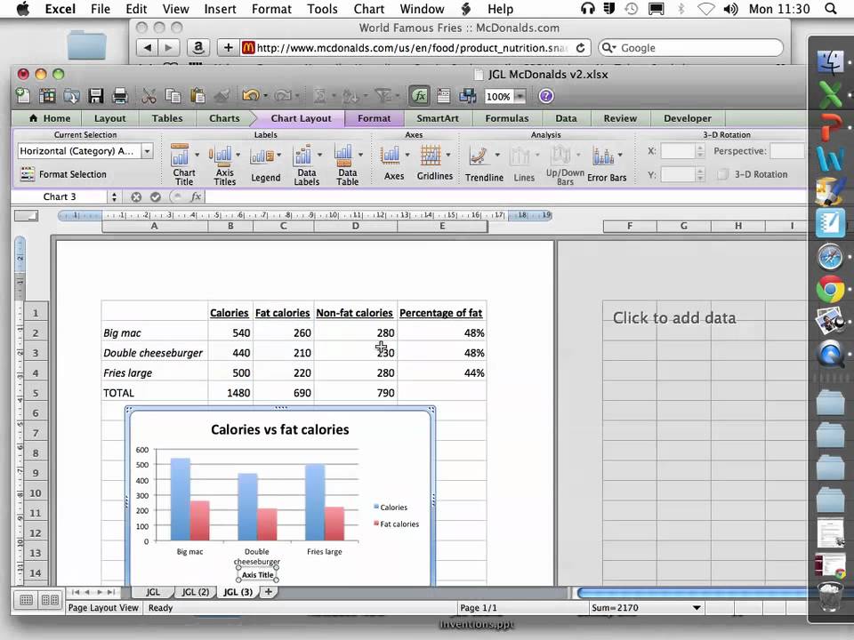 how to plot a graph in excel mac 2011