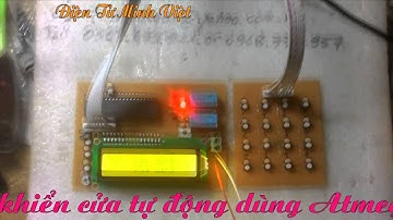Khóa số điều khiển cửa dùng Atmega16