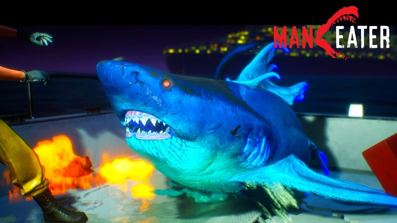 巨大人喰いザメVS最強サメハンター Maneater - ゆっくり実況 #5 【サメ版グラセフ】