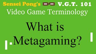 What Does Meta, Metagame, and Metagaming Mean? - Video Game Terminology 101 screenshot 3