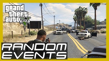 Countryside Robbery - GTA 5 Random Event [Grand Theft Auto 5]