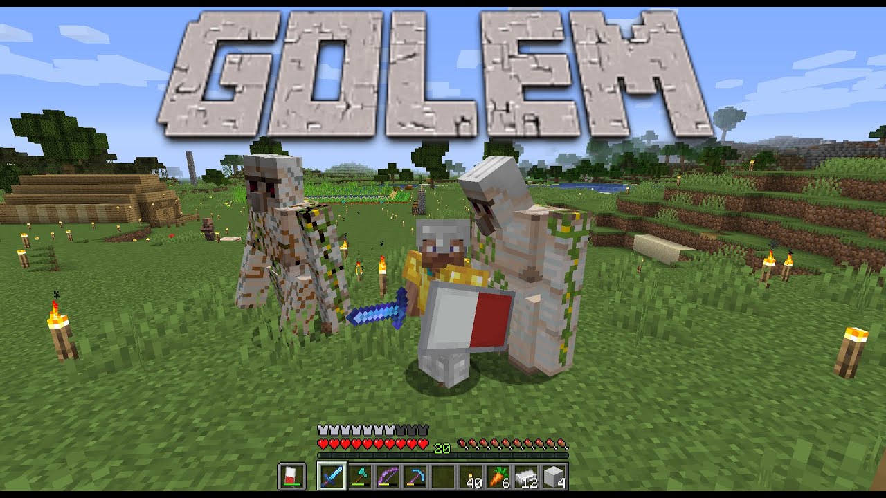 Jak Się Robi Golema W Minecraft Poradnik minecraft-Jak zrobić żelaznego golema? - YouTube