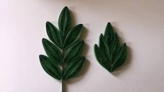 Quilling Leaves Tutorial For Beginners Paper Quilling
