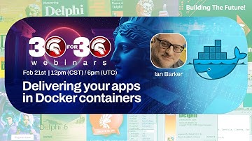 Delivering your apps in Docker containers