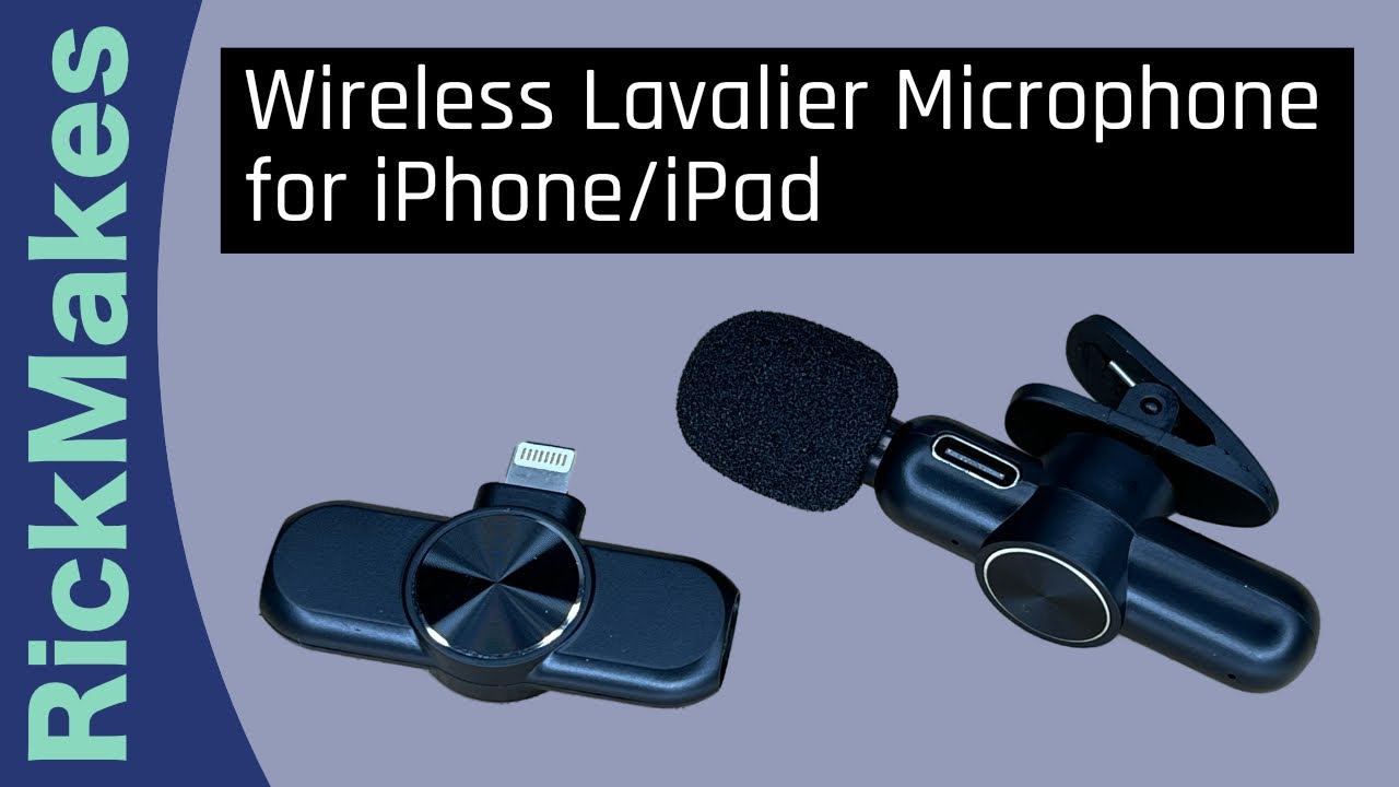 Wireless Lavalier Microphone for iPhone iPad(M9) – lewinner