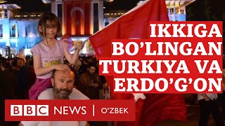 Туркия: Иккига бўлинган жамиятни Эрдўғон энди қандай бошқаради? BBC News O'zbek