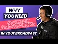 Why Your Broadcast NEEDS Student Announcers
