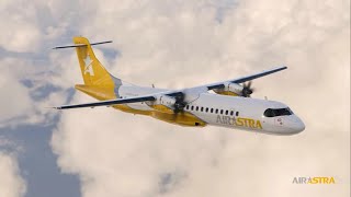 Enjoy this 3D video of the ATR 72-600 in action in our vibrant, new colours! Air Astra Aircraft Enjoy this 3D video of the ATR 72-600 in action in our vibrant, new colours! Air Astra Aircraft