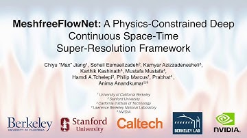 Supplementary video for MeshfreeFlowNet.