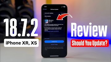 iOS 18.7.2 Update Review- Performance, Battery, Issues - watch before Update iOS 18.7.2
