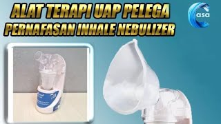 TaffOmicron Alat Terapi Pernapasan Asma Ultrasonic Steam Inhale Nebulizer Mini Charger  MY-520A