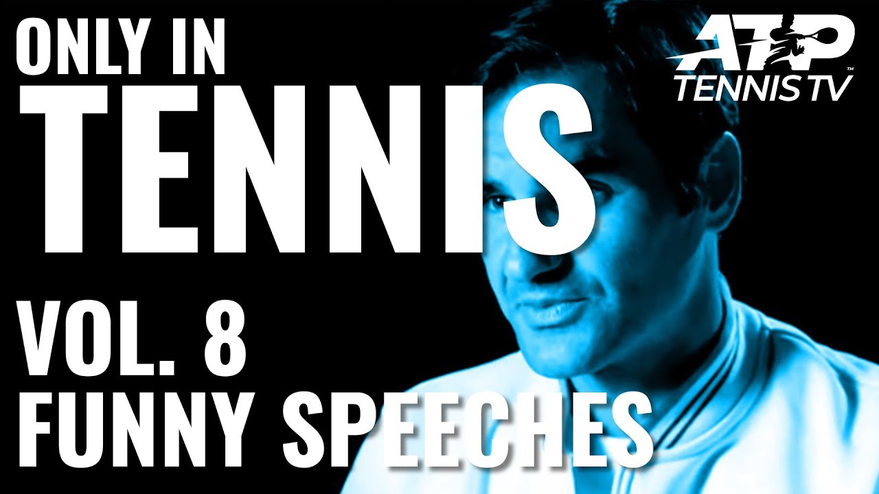 Funny Interviews, Press Conferences & Speeches 🎙️😂: ONLY IN TENNIS Vol. 8