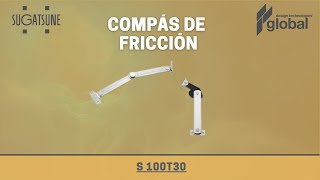 Sugatsune Compás de Fricción  S 100T30