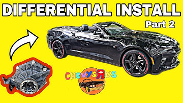 Camaro Rear Differential Removal Made Easy! 💪 (2017 SS DIY)