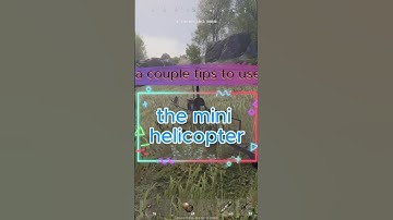 A couple tips to fly the mini copter on console rust edition #Rust ￼