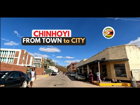 Chinhoyi Town, Biggest Town in Mashonaland West Province, Zimbabwe!
