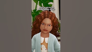 grow up with my sim PEOPLE PLEASER edition 😚| the sims 4 #sims #thesims4 #sims4 #shorts