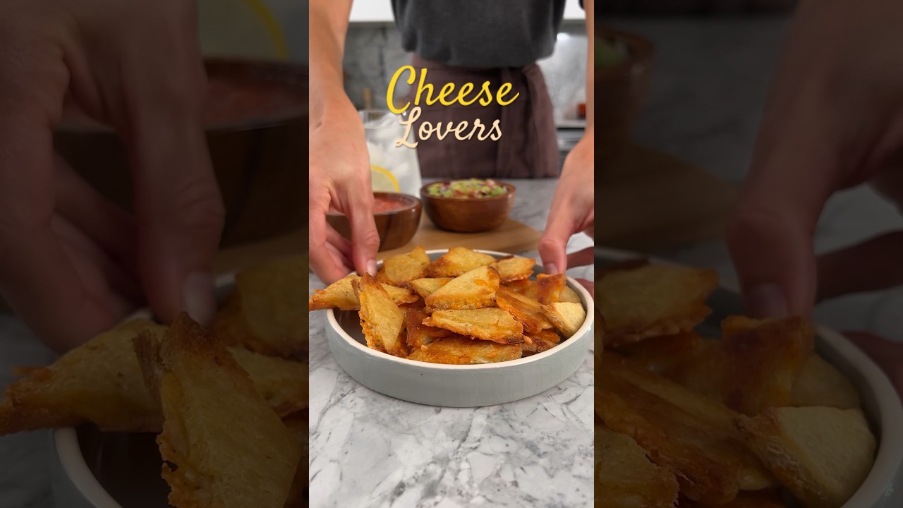 Discover the deliciousness of little triangle chees sandwich hack! 🧀🥪