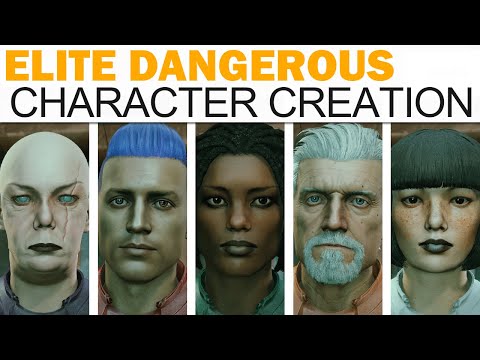 ArtStation - Elite Dangerous Character Creator: Male Heads