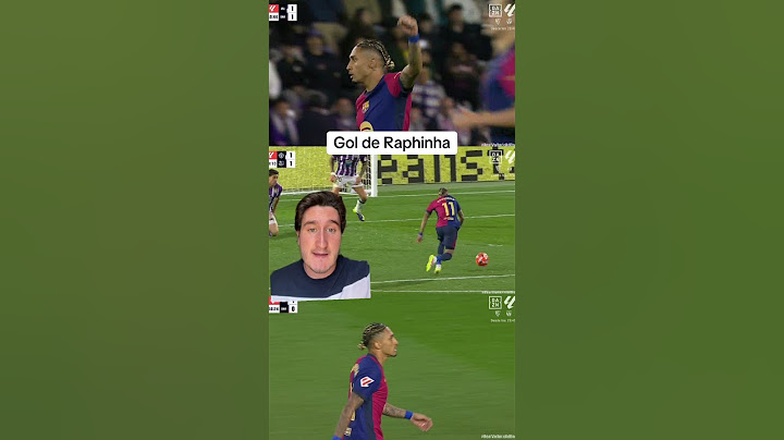 Valladolid 1 Barcelona 1 gol de Raphinha #barcelona #valladolid #raphinha #futbol⚽️